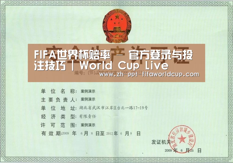 世界杯投注荣誉证书三
